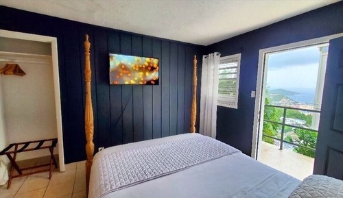 Estudio estándar, 1 cama de matrimonio, vistas al mar, junto a la piscina