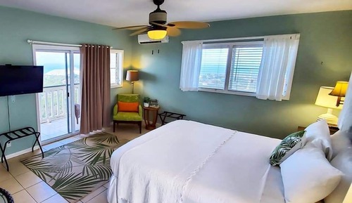 Habitación Deluxe, 1 cama de matrimonio grande, balcón, vistas al mar