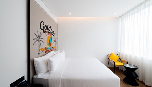 Habitación familiar con 2 camas individuales, 2 habitaciones, no fumadores, vistas a la ciudad