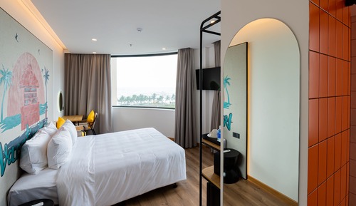 Habitación panorámica doble, vistas al mar