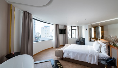Suite estudio panorámica, vistas al mar