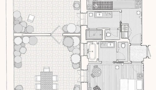 Suite, 2 habitaciones, terraza