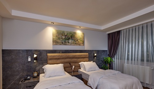 Habitación con 1 cama doble o 2 individuales