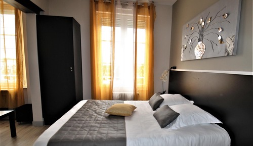 Habitación cuádruple Deluxe, vistas al complejo turístico