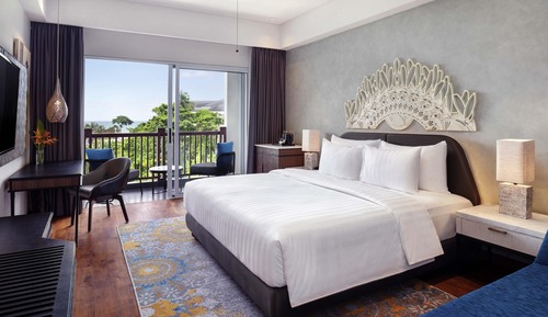 Habitación Deluxe, 1 cama de matrimonio grande, vistas al jardín