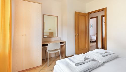Apartamento estándar, 2 habitaciones, vistas al lago, planta baja