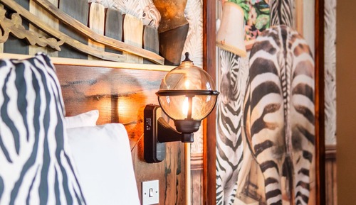 Safari Zebra family room