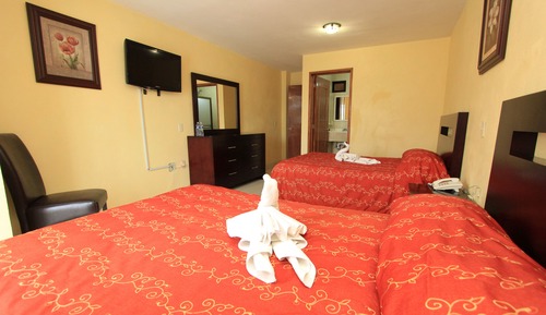 Habitación estándar doble, 2 camas dobles