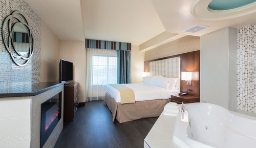 Suite, 1 cama de matrimonio grande con sofá cama (Communications Accessible)