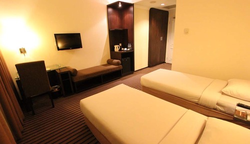Habitación superior con 2 camas individuales