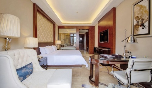 Habitación Deluxe, 1 cama de matrimonio grande, no fumadores, vistas al lago