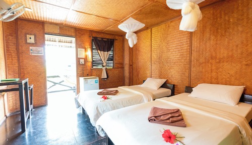 Bungalow estándar, 2 camas individuales (Fan)