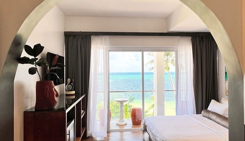 Habitación triple Premier, balcón, vistas al mar