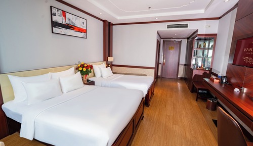 Habitación Deluxe con 2 camas individuales, vistas al río