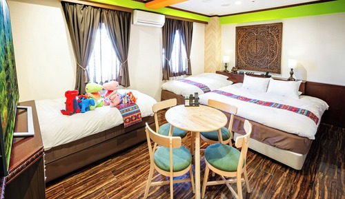 Habitación triple, no fumadores (All you can drink Alcohol, Light Meal)