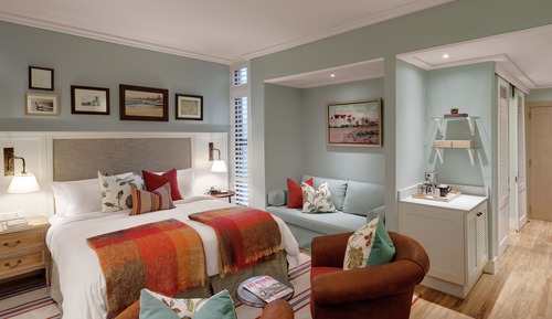 Habitación de lujo, vistas parciales al mar