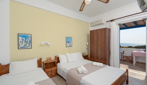 Apartment, 2 Bedrooms, Sea View
