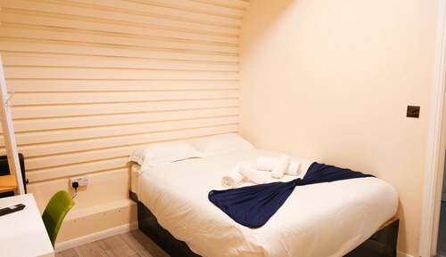Habitación estándar doble, baño privado (Ground Floor No Window)