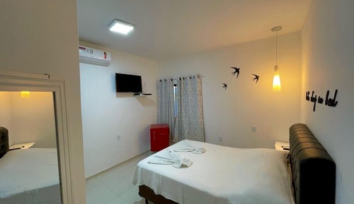 Habitación estándar con 1 cama doble o 2 individuales, 1 habitación, vistas al patio