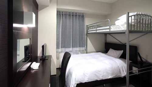 Habitación doble, no fumadores (with 1 loft bed)