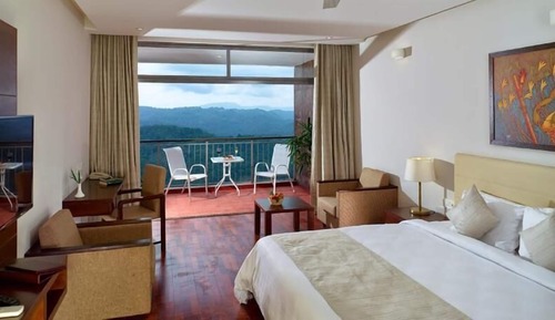 Habitación Deluxe doble, 1 cama de matrimonio grande, vistas al lago