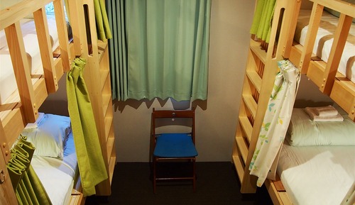 Habitación cuádruple (Quadruple Bunk Bed with Bath)