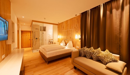 Habitación panorámica doble, balcón, vistas al lago