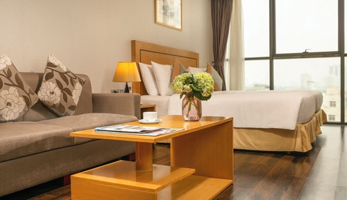 Habitación ejecutiva doble, bañera, vistas a la ciudad