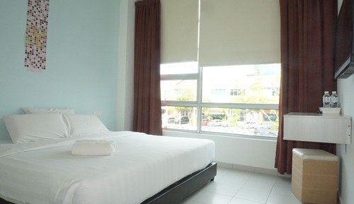Habitación Deluxe, 1 cama de matrimonio grande, vistas a la ciudad