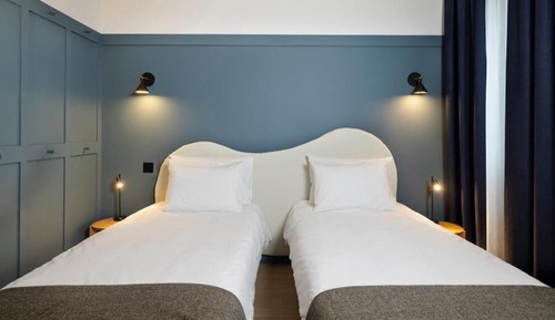 Habitación con 1 cama doble o 2 individuales