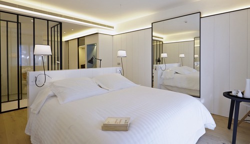 Habitación Doble con Terraza/Balcón, Vistas Jardín 