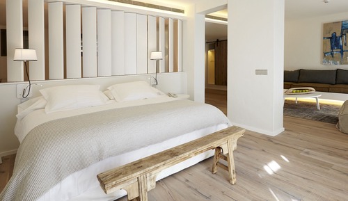 Suite con Terraza/Balcón, Vistas Jardín 