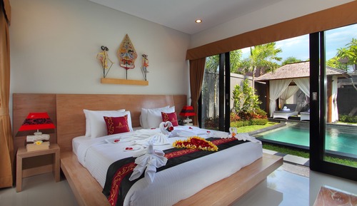 Villa Deluxe, 2 habitaciones, piscina privada, vistas a la piscina