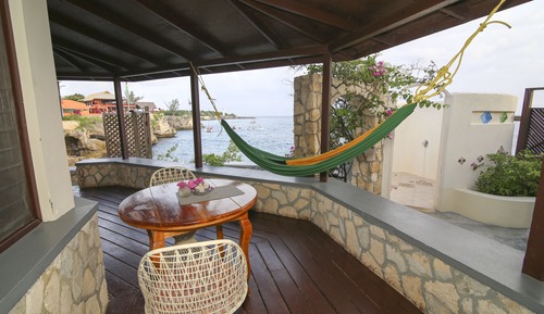 Casa de campo, 1 habitación, terraza, frente al mar (Sagittarius)