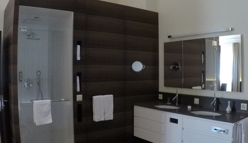 Habitación junior doble, bañera, vistas al lago