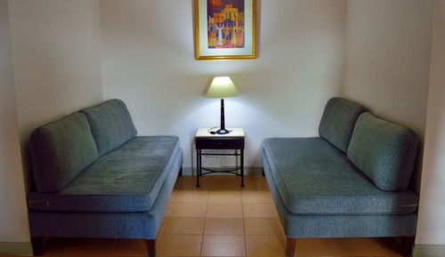 Habitación familiar doble, 1 cama de matrimonio, vistas al jardín (Superior)