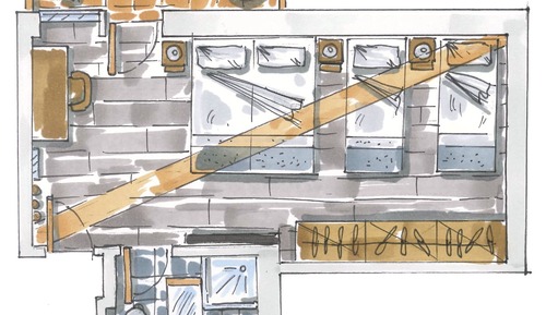 Habitación cuádruple Confort