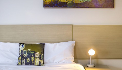 Estudio, 1 cama de matrimonio