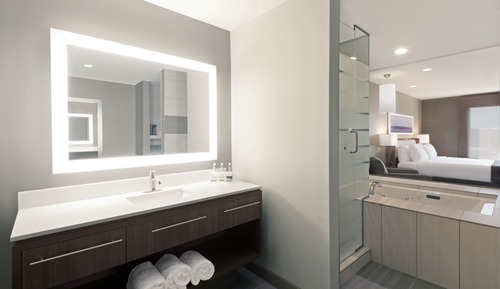 Habitación estándar, 1 cama de matrimonio grande, bañera de hidromasaje (Walk-In Shower)