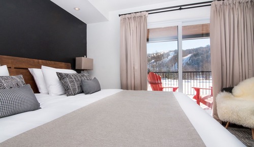 Appart'hotel, 2 chambres, rez-de-chaussée