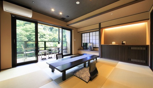 Habitación tradicional, no fumadores, vistas al río (Open-Air Bath - Breakfast + Dinner In)