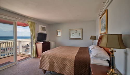 Habitación estándar, 1 cama de matrimonio grande, balcón, vistas al mar