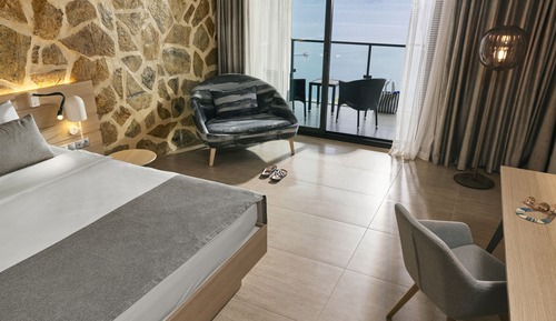 Habitación estándar doble, vistas al mar