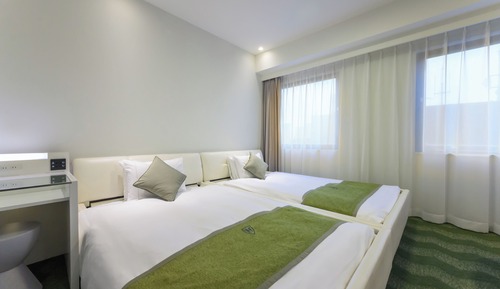 Habitación Deluxe con 2 camas individuales, no fumadores (Water bed)