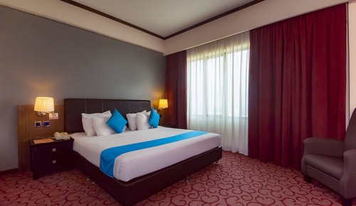 Habitación superior, 1 cama de matrimonio grande