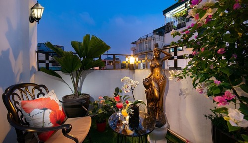 Suite, balcón, vistas a la ciudad