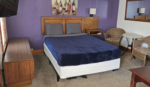 Cabaña, 1 cama de matrimonio