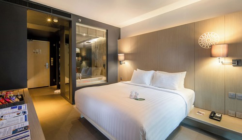 Habitación superior, vistas al mar