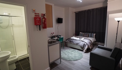 Estudio, baño privado (Apartment 7)