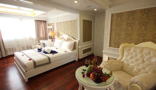 Suite familiar, habitaciones comunicadas, vistas al mar (Elite)